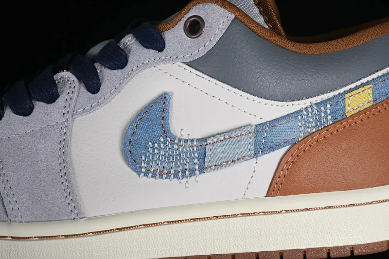All categories Air Jordan Jordan series basketball shoes Air Jordan 1 Low G version pure original Air Jordan 1 Low AJ1 Joe 1 Valentine's Day limited denim denim low-bang cultural casual sneakers FZ5042-041